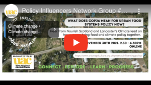 Food, climate and policy mapping post-COP26